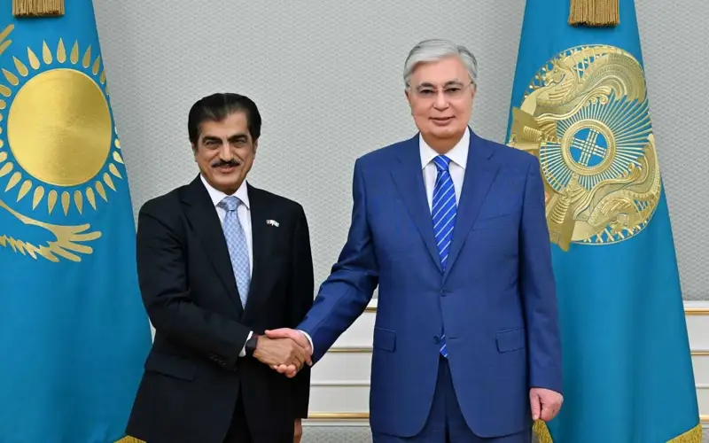 Глава государства принял посла Государства Катар в Казахстане Абдаллу бен Хусейна Джабера
