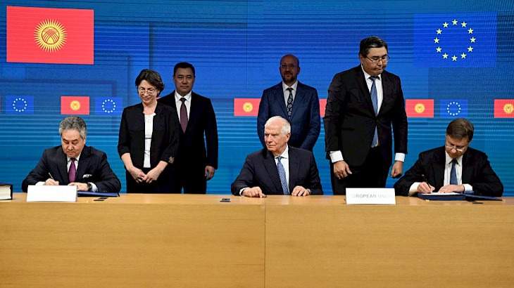 Kyrgyzstan, EU ink agreement on enhanced partnership and cooperation 