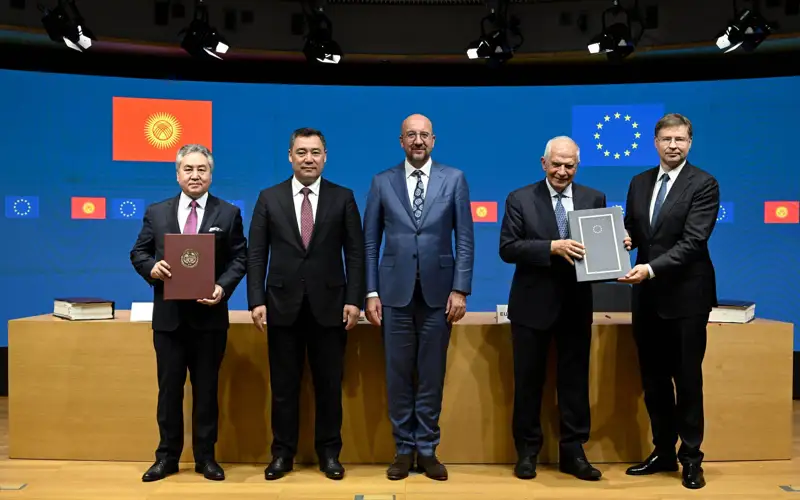 Kyrgyzstan, EU ink agreement on enhanced partnership and cooperation 