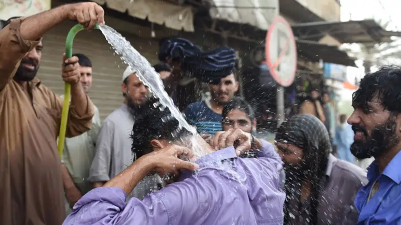 Жара в Пакистане 