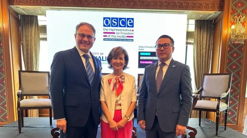 Strengthening safety of journalists discussed at OSCE's regional event in Almaty 