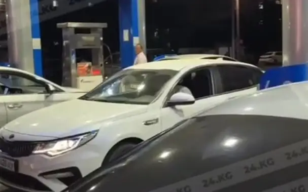 очереди за газом на АЗС