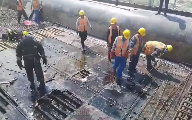 Пожар на LRT произошел в Астане