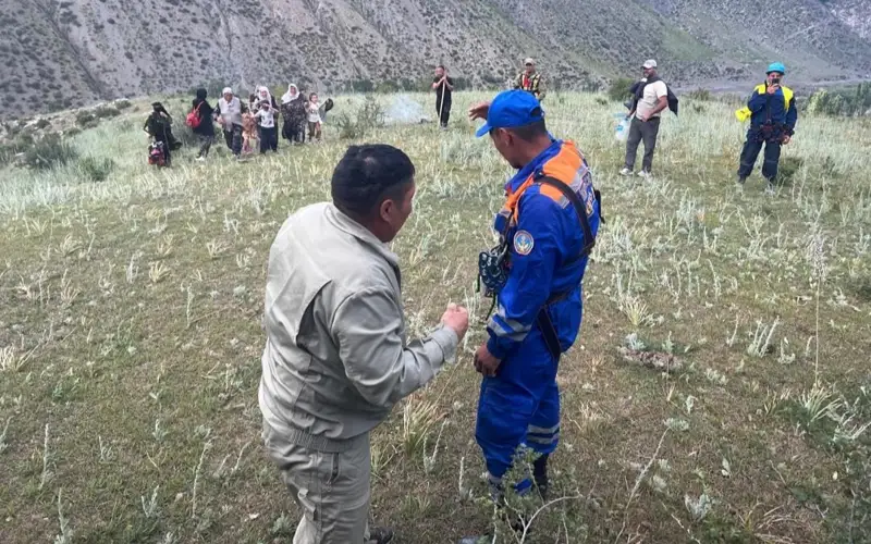 эвакуация, Кыргызстан, сель