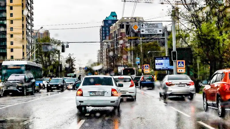 Осень Күз пасмурно дождь бұлтты жаңбыр