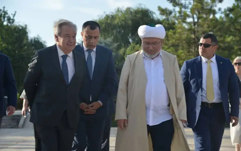 UN Secretary-General visits the Hazrati Imam Complex