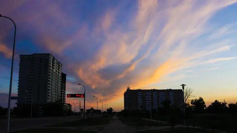 Небо облака Аспан бұлттар