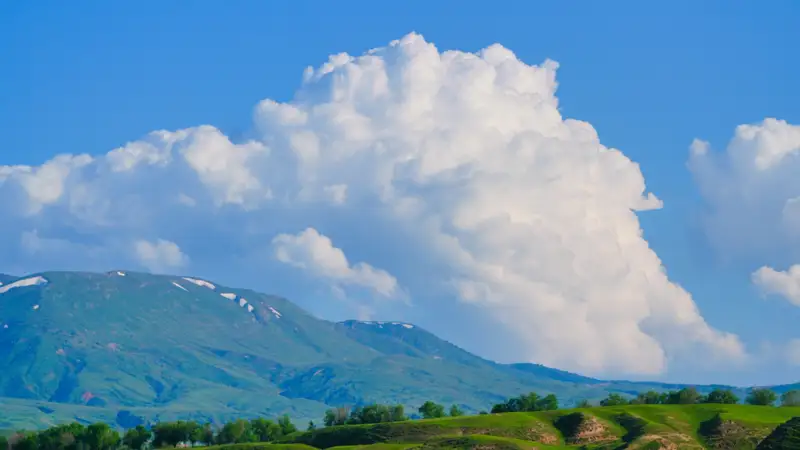 Небо облака Аспан бұлттар