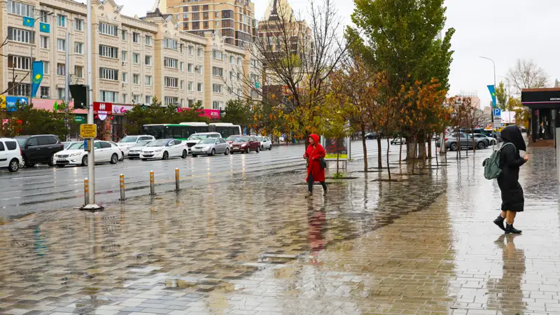 Осень листья Күз жапырақтар дождь жаңбыр