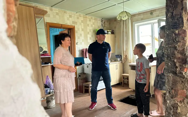 Дома для пострадавших от паводка сельчан приобретают в СКО