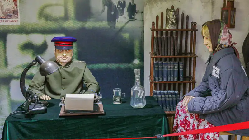 Акмолинский лагерь жён изменников Родины Отанын сатқандар әйелдерінің Ақмола лагері АЛЖИР