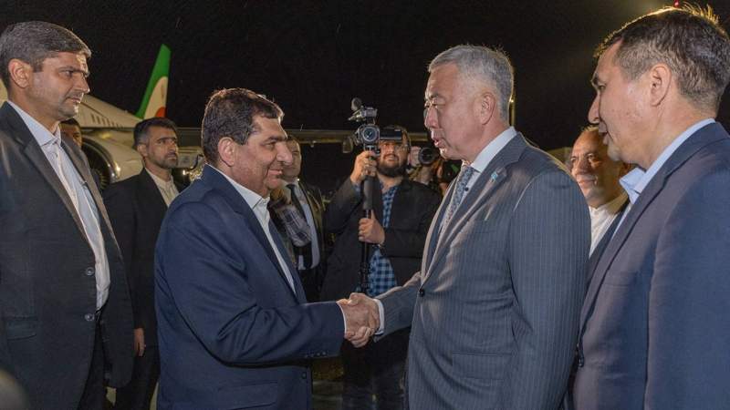 Iran's acting President Mohammad Mokhber lands in Kazakh capital 