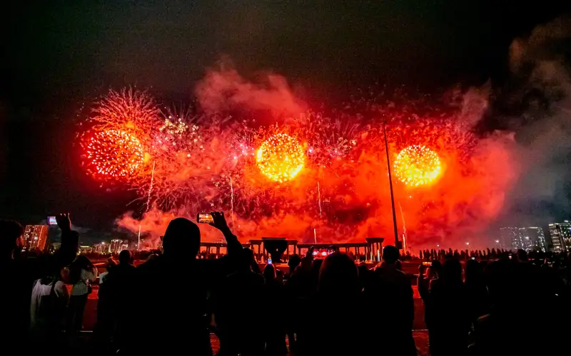 В Ботаническому саду столицы запустили салют