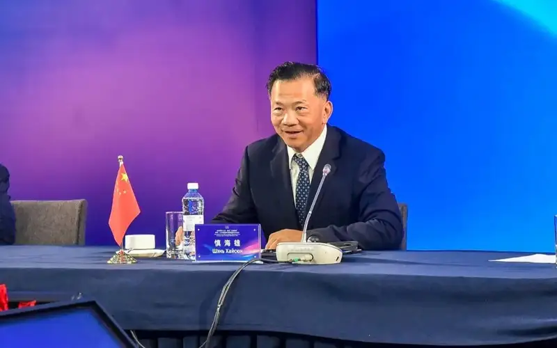 Ready to invest joint efforts of mass media to unite SCO member states, China Media Group Shen Haixiong