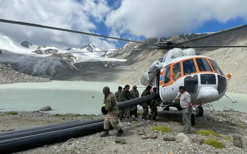 Сложная селевая обстановка наблюдается в бассейне реки Турген 