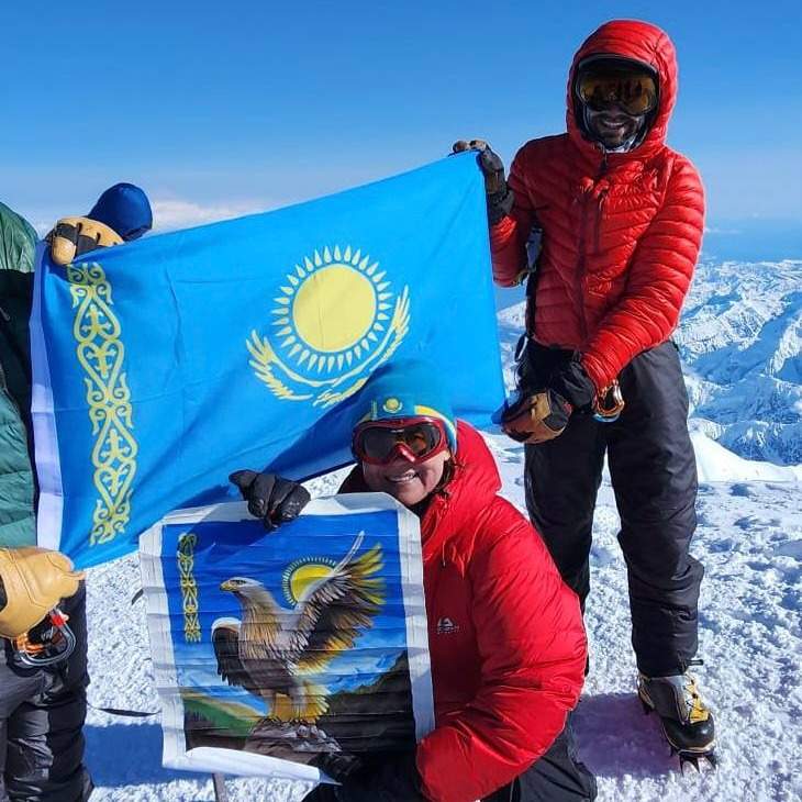 Ethnic Kazakh woman conquers Denali's highest peak