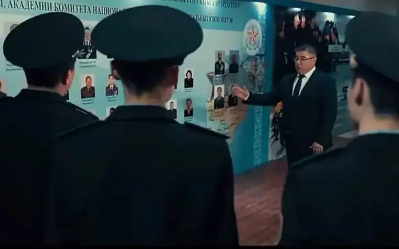 Documentary dated for 50th anniversary of National Security Committee Academy filmed in Kazakhstan 