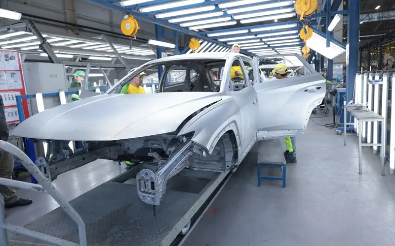 Индустриальная зона Алматы