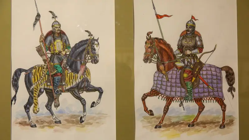 национальный костюм история доспехи сауыт Ұлттық киім тарих