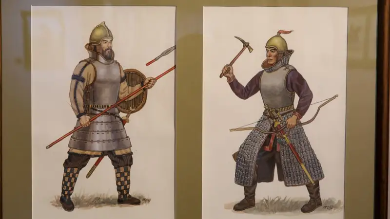 национальный костюм история доспехи сауыт Ұлттық киім тарих