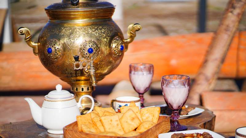 pıtanıe chaınyı stol baýrsakı samovar shaı baýyrsaq samaýryn