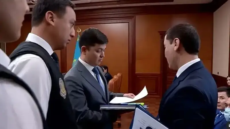 Фото: видеодан алынған кадр