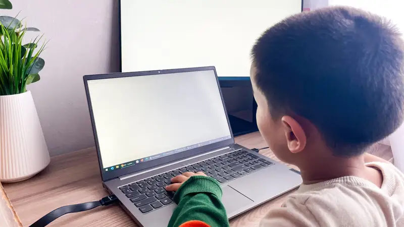 дистанционное обучение қашықтан оқыту дети компьютер балалар 