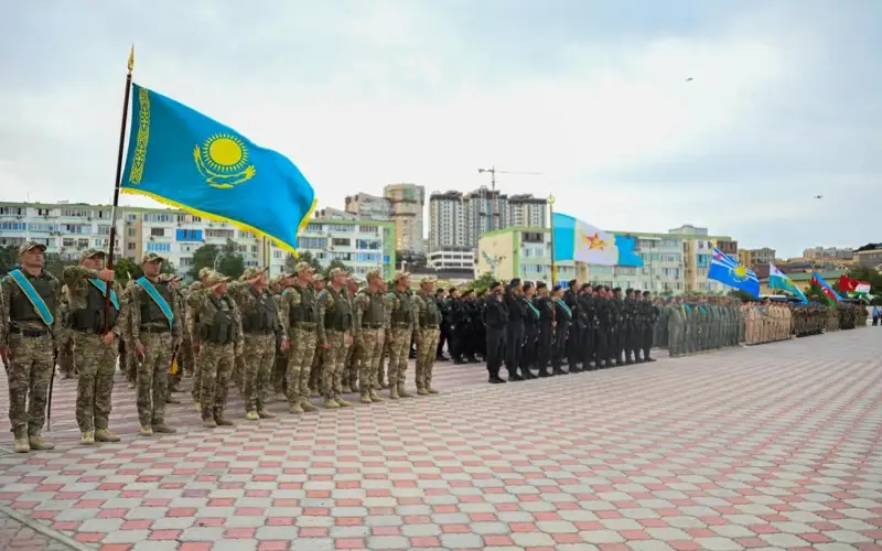 Международные учения «Бiрлестiк-2024» стартовали в Мангистауской области