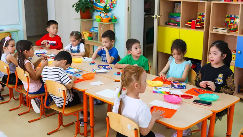 детский сад балабақша дети балалар