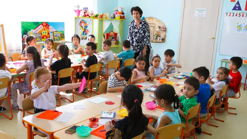 детский сад балабақша дети балалар