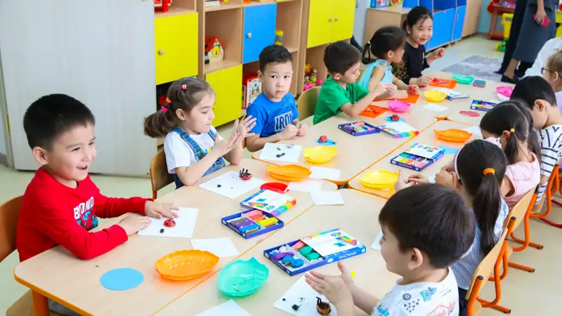 детский сад балабақша дети балалар