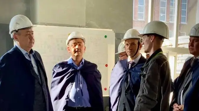 Вице-министр энергетики Казахстана Сунгат Есимханов посетил ТЭЦ в Риддере