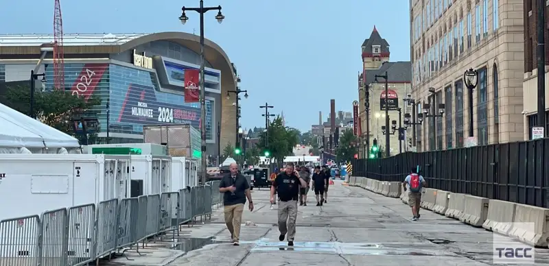 обстановка в Милуоки перед съездом Республиканской партии