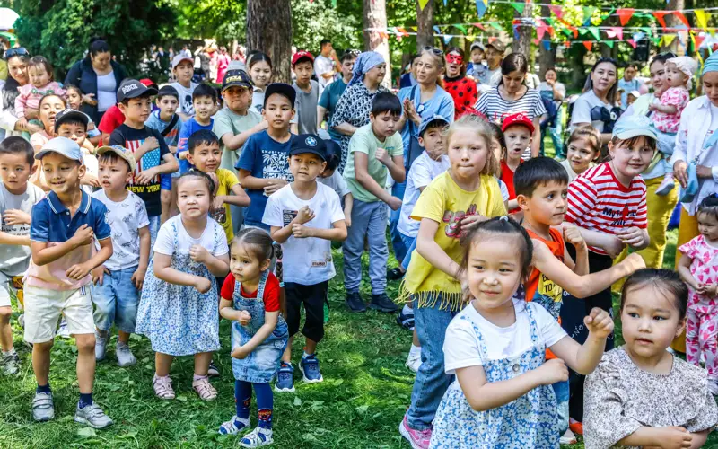дети, детский лагерь, парк, развлечения, саябақ, балалар