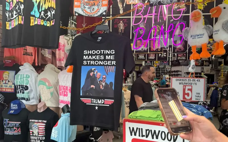 Trump t-shirts go viral after assassination attempt