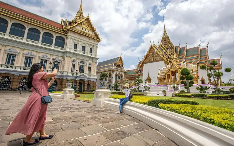 туристы, Китай