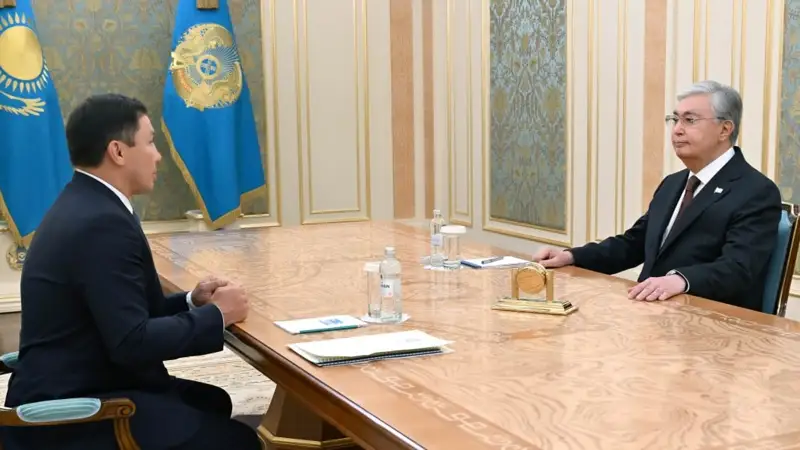 Kassym-Jomart Tokayev receives President of NOC Gennady Golovkin