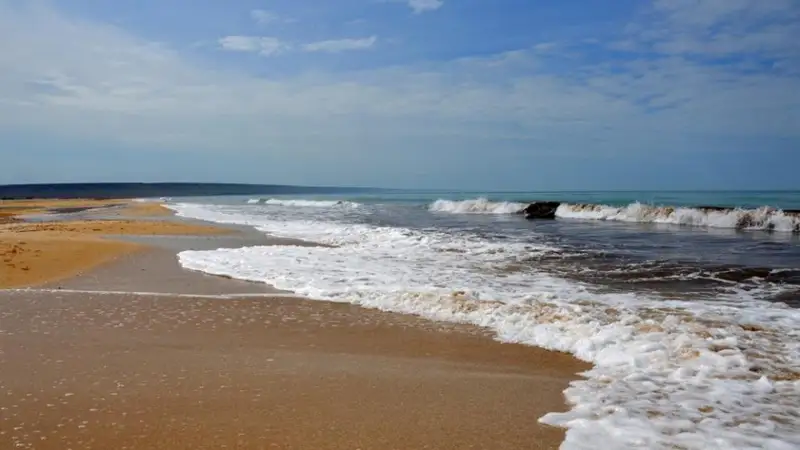 «Коса Ада», Мангистауская область, пляж