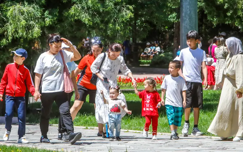 парк, Алматы, люди, саябақ, адамдар