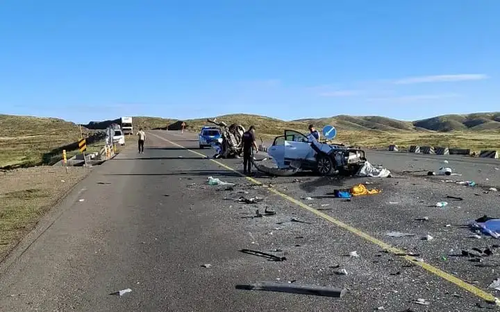 3 killed, 4 hospitalized after car, bus collide on Karaganda-Balkhash highway