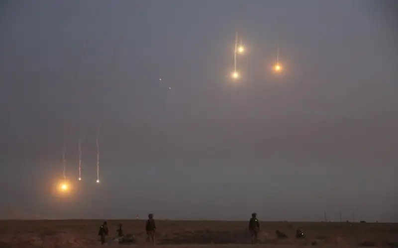 Воинские контингенты «ликвидировали» отряды боевиков на полигоне Оймаша