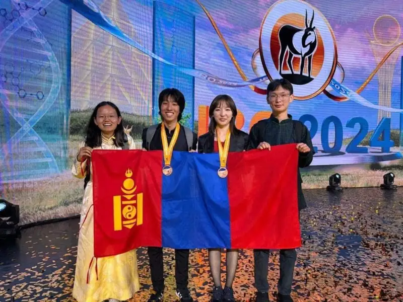 Mongolian students claim two bronze medals at 35th International Biology Olympiad