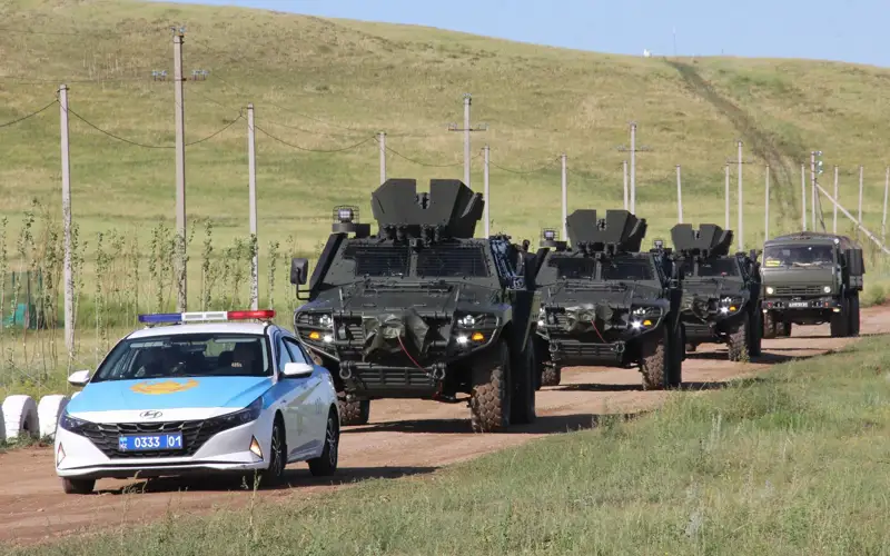 Оперативные сборы Нацгвардии прошли в Астане 