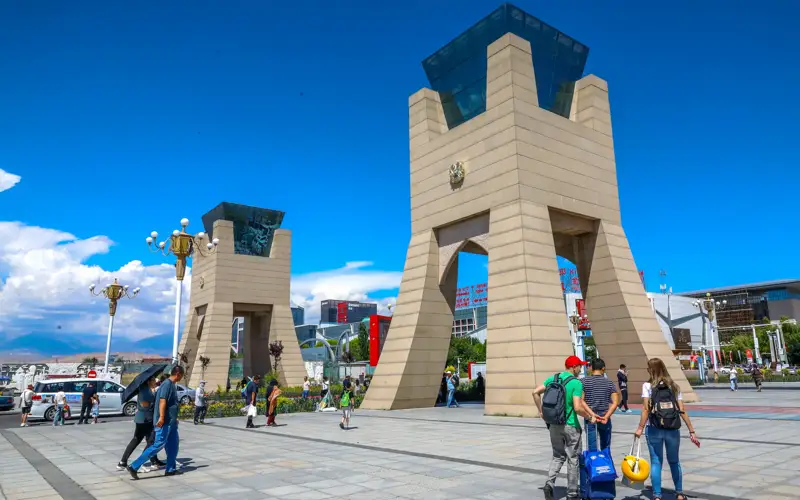 казахстанско-китайская граница МЦПС «Хоргос»