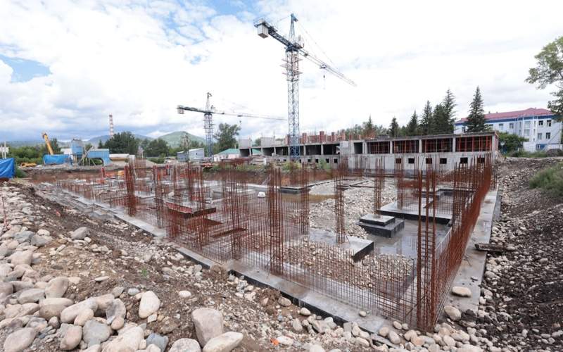 Риддер, строительство больницы