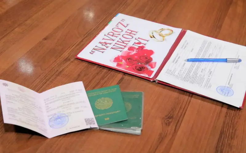 регистрация брака узбекистан