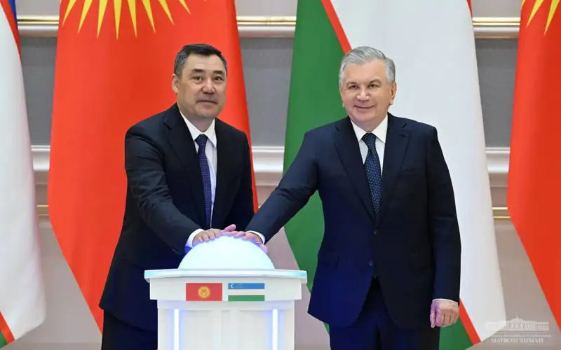 Qyrǵyzstan men Ózbekstan basshylary birlesken úsh iri jobany iske qosty