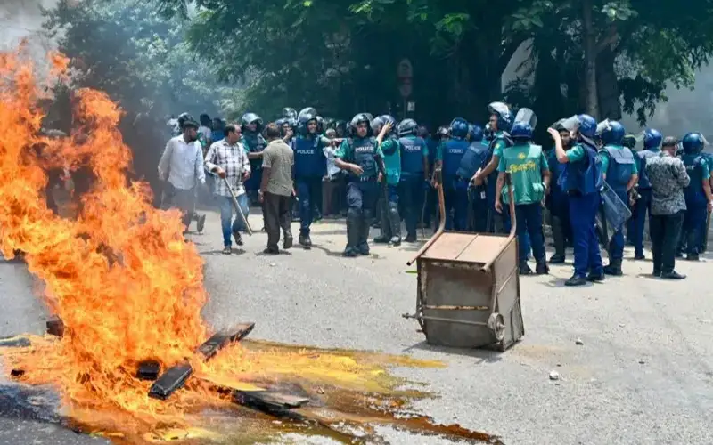 Бангладеш студенттерінің наразылығы