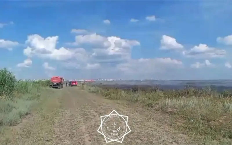 пожар, Астана