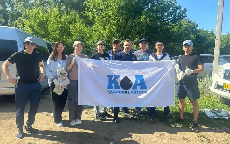 Около 23 тысяч деревьев посадили сотрудники КазМунайГаза в регионах